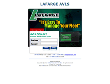 Tablet Screenshot of lafarge.avls.com.my